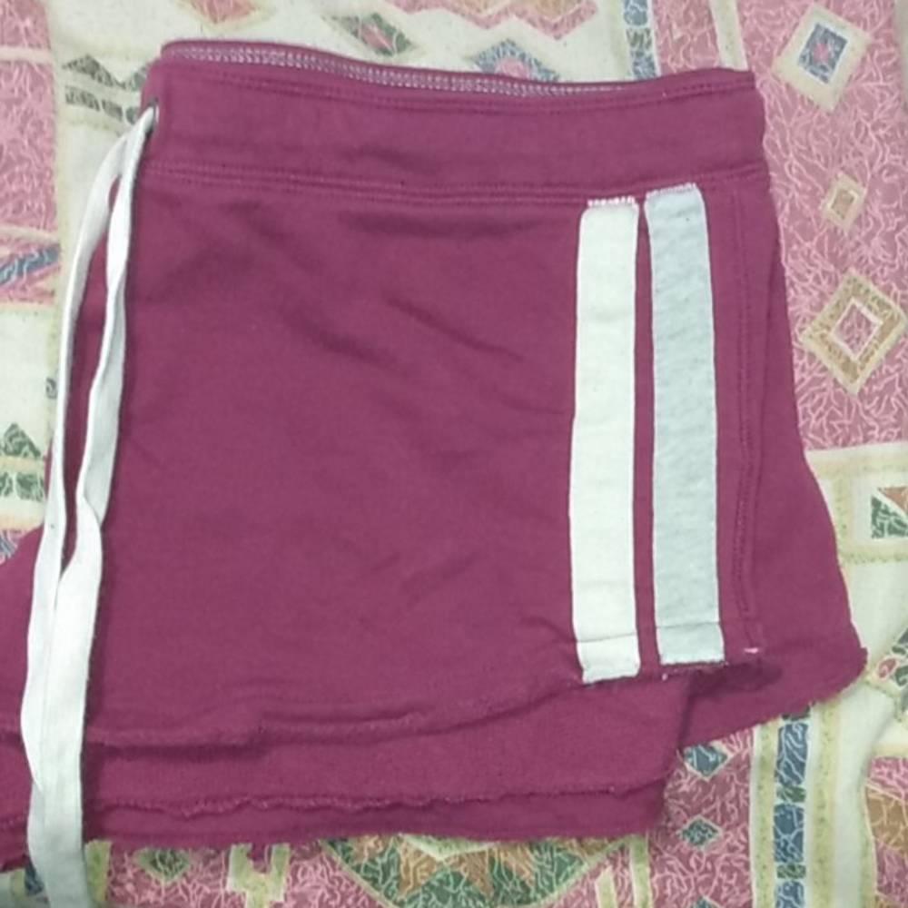 Burgundy Shorties Size LARGE